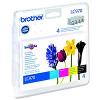 BROTHER INK CART VALUE PK LC970VALBP