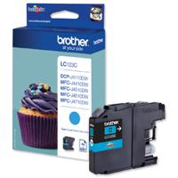 BROTHER INK CART HCAP CYAN LC123C