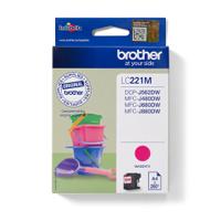 BROTHER INKJET CART MAGA LC221M