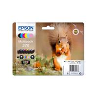 EPSON NO.378 INK CART BLK/5COL T37884010