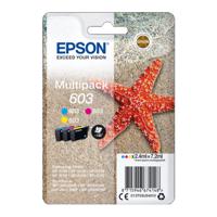 EPSON NO.603 INK CART 3COL MPK T03U54010