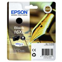 EPSON NO.16XL INK CART HC BLK T16314010