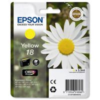 EPSON NO.18 INK CART YLW T18044010
