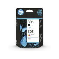 HP No.305 Inkjet Cartridge Black/Tri-Colour Twinpack 6ZD17AE