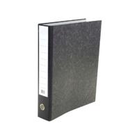 LEVER ARCH FILE FOOLSCAP BLACK (10)