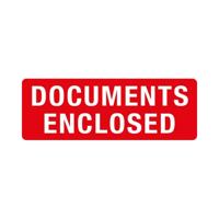 PRINTED PARCEL LABELS DOC ENCL (1000)