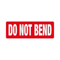 PRINTED PARCEL LABELS DO NOT BEND (1000)