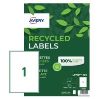 AVERY RCYC LAB 199.6X289 (100) LR7167