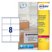 AVERY WPF LSR LAB 99.1X67.7 (25) L7993
