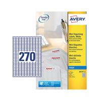 AVERY IJET LAB 17.8X10.0 WHT (25) J8659