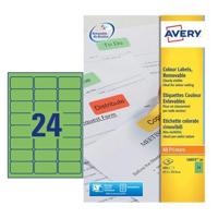 AVERY LASER LAB 63.5X33.9 GRN (20) L6033