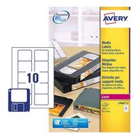 AVERY LASER MEDIA LABEL 70X52 (25) L7666