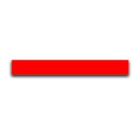 LABEL CARD INSERT 13X80MM RED (100)