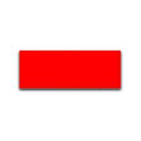 LABEL CARD INSERT 27X80MM RED (100)