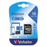 VERBATIM MICRO SDHC CARD 16GB