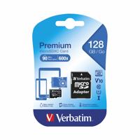 VERBATIM PREMIUM MICRO SDXC CARD 128GB
