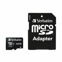 VERBATIM PRO MICRO SDXC CARD 64GB