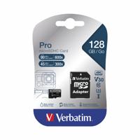 VERBATIM PRO MICRO SDXC CARD 128GB