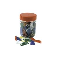 PLASTIC PAPER CLIPS 38MM (160)