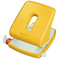LEITZ COSY HOLE PUNCH 30SHT YLW 50040019
