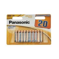 PANASONIC SILVER BATTERY AAA (20)