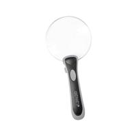 HAND HELD MAGNIFIER GLASS WITH LIGHT