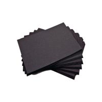COLOURED CARD A4 BLACK 160GSM (250)