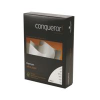 CONQ TEXTURE PAPER H/WHT LAID (500)25514