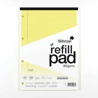 SILVINE TINTED REFILL PAD A4 RLD YLW (6)