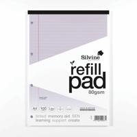 SILVINE TINTED REFILL PAD A4 RLD LIL (6)