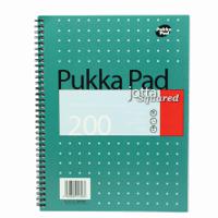 Pukka Pad Wirebound Jotta Notepad Squared A4 200pages JM018SQ