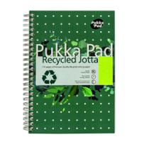 Pukka Pad Recycled Wirebound Notebook A5 Ruled 110pages RCA5/110-3