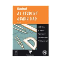CHARTWELL GRAPH PAD A3 1-5-10MM GRID