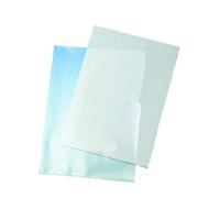 Plastic Cut Flush Folders A4 Clear (Pack 100)