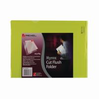 REXEL CUT FLUSH FLDR A4 YLW (25) 12161YE