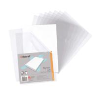 REXEL CUT FLUSH FLDR A4 CLEAR (25) 12153