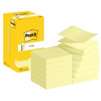 POST-IT Z-NOTE 76X76 YELLOW (12) R330