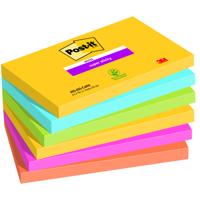 POST-IT SSTICKY 76X127MM CARNIVAL (6)
