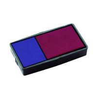 TRODAT REPL INK PAD RED/BLU (2) 83541