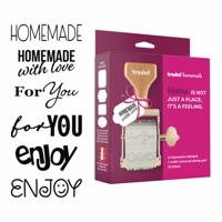 TRODAT CRAFT STAMP SET HOMEMADE