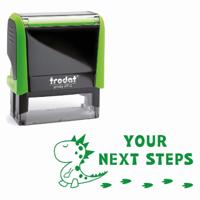 TRODAT EDUC STAMP NEXT STEPS DINO 180717