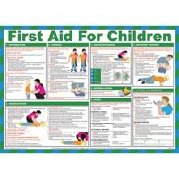 FIRST AID FOR CHILDREN POSTER 590X420