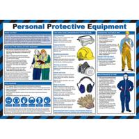 PERSONAL PROTECTIVE EQUIP POSTER 590X420
