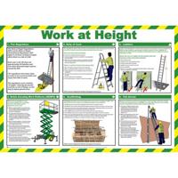 WORK AT HEIGHT POSTER 590X420