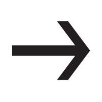 ALUM LOOK ARROW SIGN 100MM DIAMETER