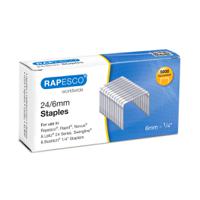 Rapesco Staples 6mm 24/6 (Pack 5000) S24602Z3