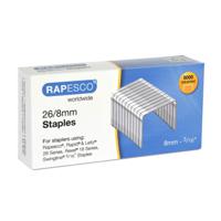 RAPESCO STAPLES 8MM 26/8 (5000) S11880Z3