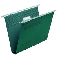 REXEL C/FILE SUSP FILE A4 30MM GRN (50)
