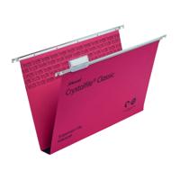 REXEL C/FILE SUSP FILE FC 30MM RED (50)
