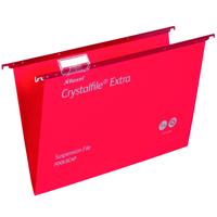 REXEL C/FILE EXTRA SUSP FILE FC RED (25)